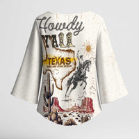 Texas Heritage Vintage Style Kimono Sleeve Blouse Howdy Y’all and Lone Star State - Wonder Print Shop