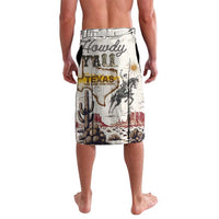 Texas Heritage Vintage Style Lavalava Howdy Y’all and Lone Star State - Wonder Print Shop