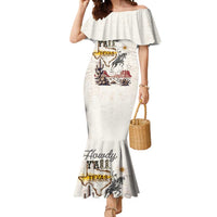 Texas Heritage Vintage Style Mermaid Dress Howdy Y’all and Lone Star State - Wonder Print Shop