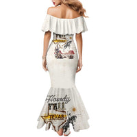 Texas Heritage Vintage Style Mermaid Dress Howdy Y’all and Lone Star State - Wonder Print Shop