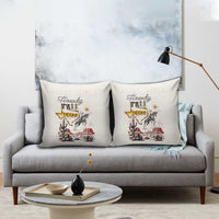 Texas Heritage Vintage Style Pillow Cover Howdy Y’all and Lone Star State - Wonder Print Shop