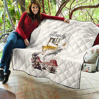 Texas Heritage Vintage Style Quilt Howdy Y’all and Lone Star State - Wonder Print Shop