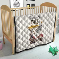 Texas Heritage Vintage Style Quilt Howdy Y’all and Lone Star State - Wonder Print Shop