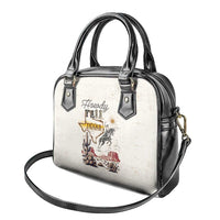 Texas Heritage Vintage Style Shoulder Handbag Howdy Y’all and Lone Star State - Wonder Print Shop