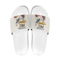 Texas Heritage Vintage Style Slide Sandals Howdy Y’all and Lone Star State - Wonder Print Shop