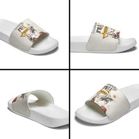 Texas Heritage Vintage Style Slide Sandals Howdy Y’all and Lone Star State - Wonder Print Shop