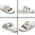 Texas Heritage Vintage Style Slide Sandals Howdy Y’all and Lone Star State - Wonder Print Shop