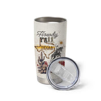 Texas Heritage Vintage Style Tumbler Cup Howdy Y’all and Lone Star State - Wonder Print Shop