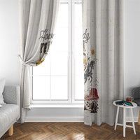 Texas Heritage Vintage Style Window Curtain Howdy Y’all and Lone Star State - Wonder Print Shop