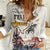 Texas Heritage Vintage Style Women Casual Shirt Howdy Y’all and Lone Star State - Wonder Print Shop