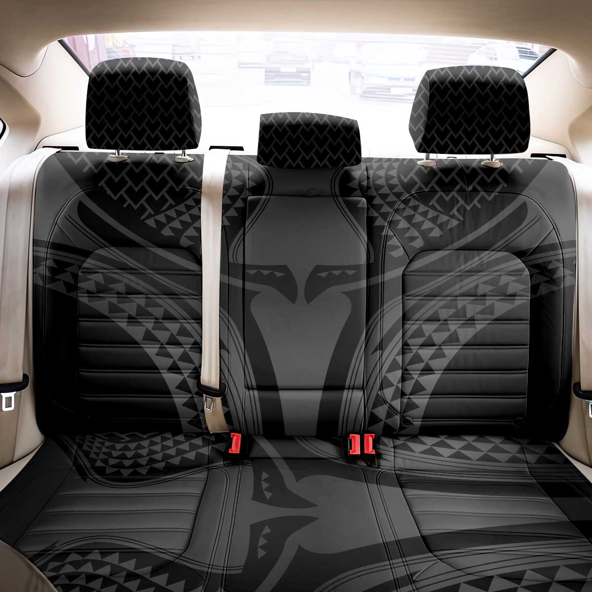 Hawaiian Kakau Art Tattoos Aquaman Style Back Car Seat Cover Special Edition - Wonder Print Shop