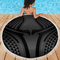 Hawaiian Kakau Art Tattoos Aquaman Style Beach Blanket Special Edition - Wonder Print Shop