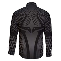 Hawaiian Kakau Art Tattoos Aquaman Style Family Matching Off The Shoulder Long Sleeve Dress and Hawaiian Shirt Special Edition - Wonder Print Shop