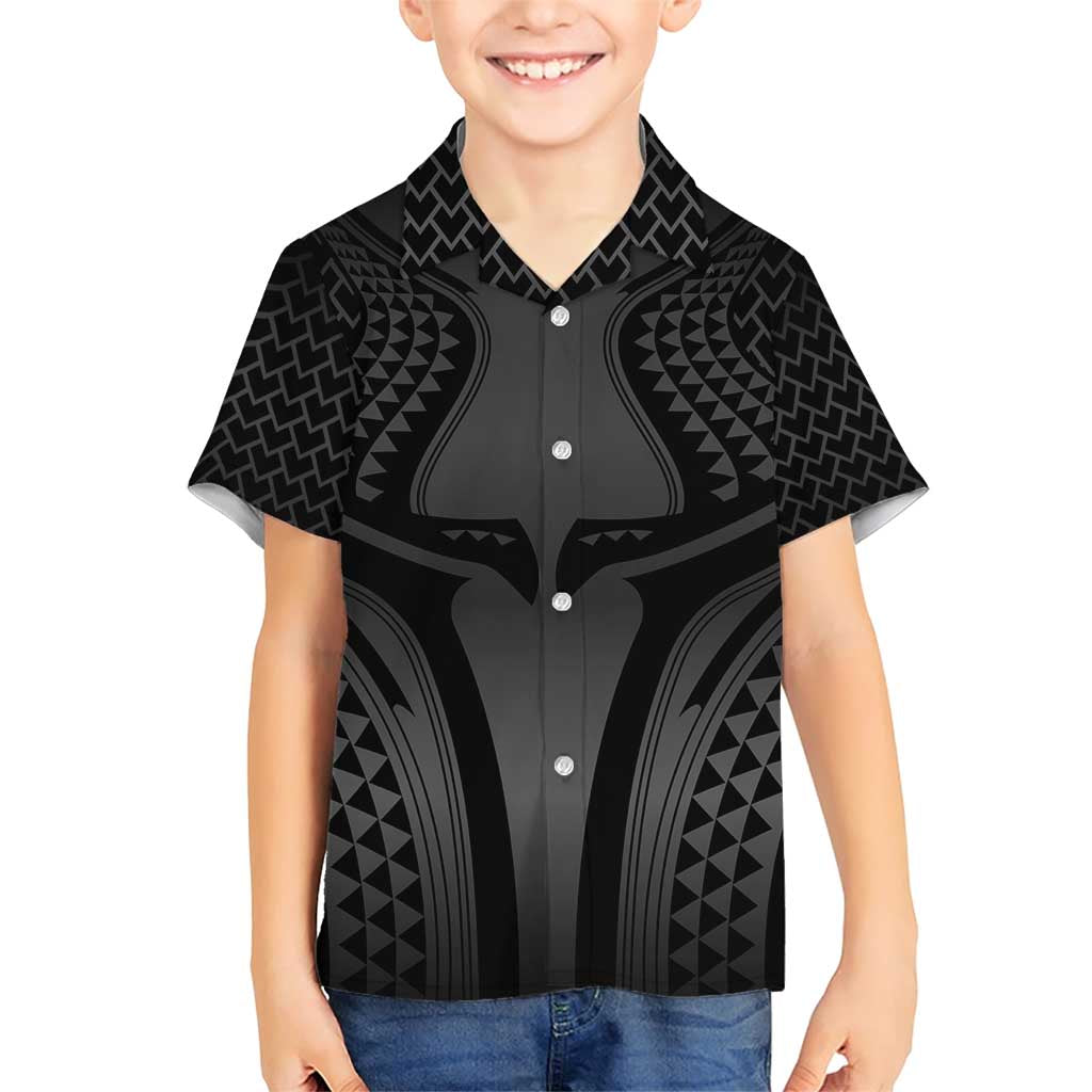 Hawaiian Kakau Art Tattoos Aquaman Style Family Matching Short Sleeve Bodycon Dress and Hawaiian Shirt Special Edition - Wonder Print Shop