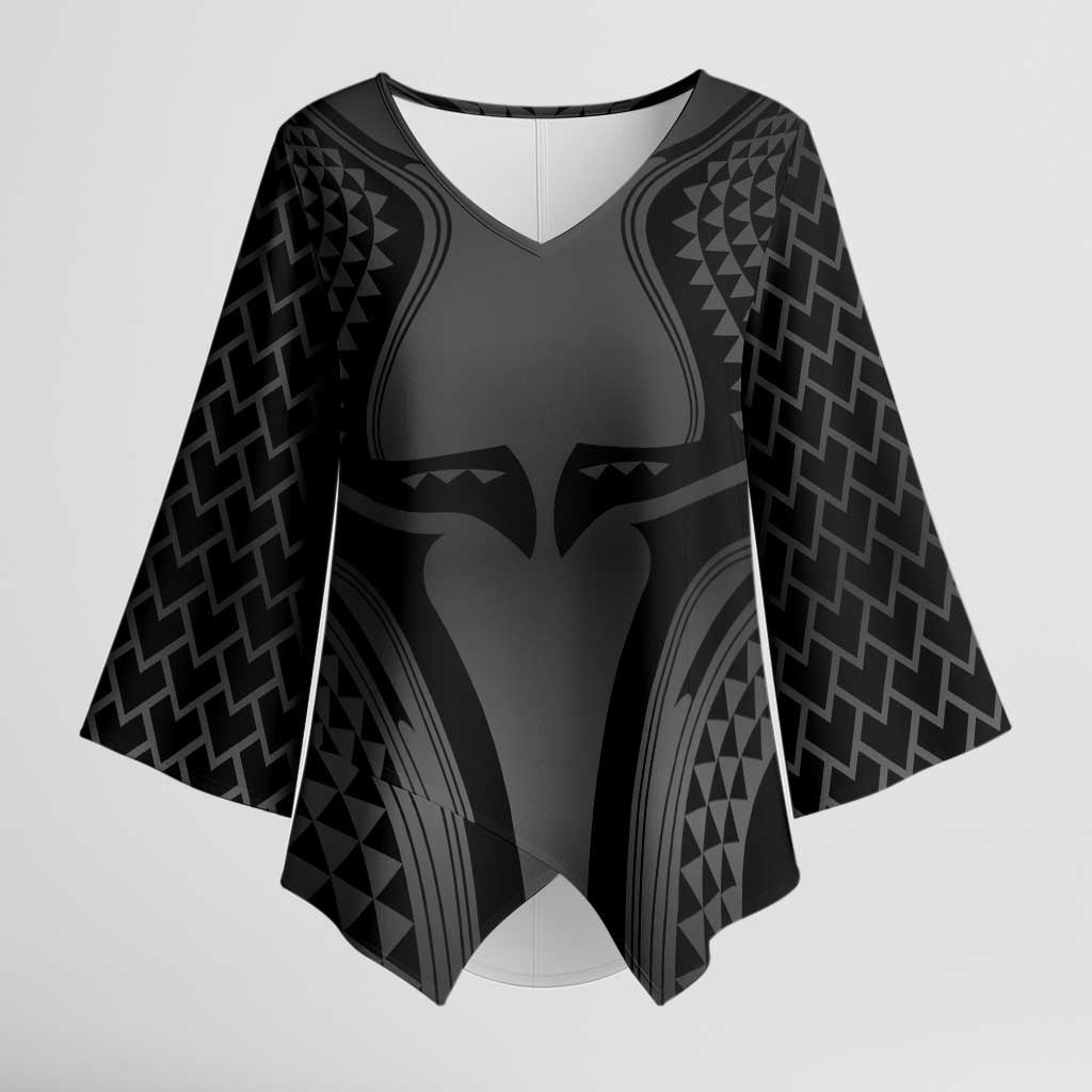 Hawaiian Kakau Art Tattoos Aquaman Style Kimono Sleeve Blouse Special Edition - Wonder Print Shop
