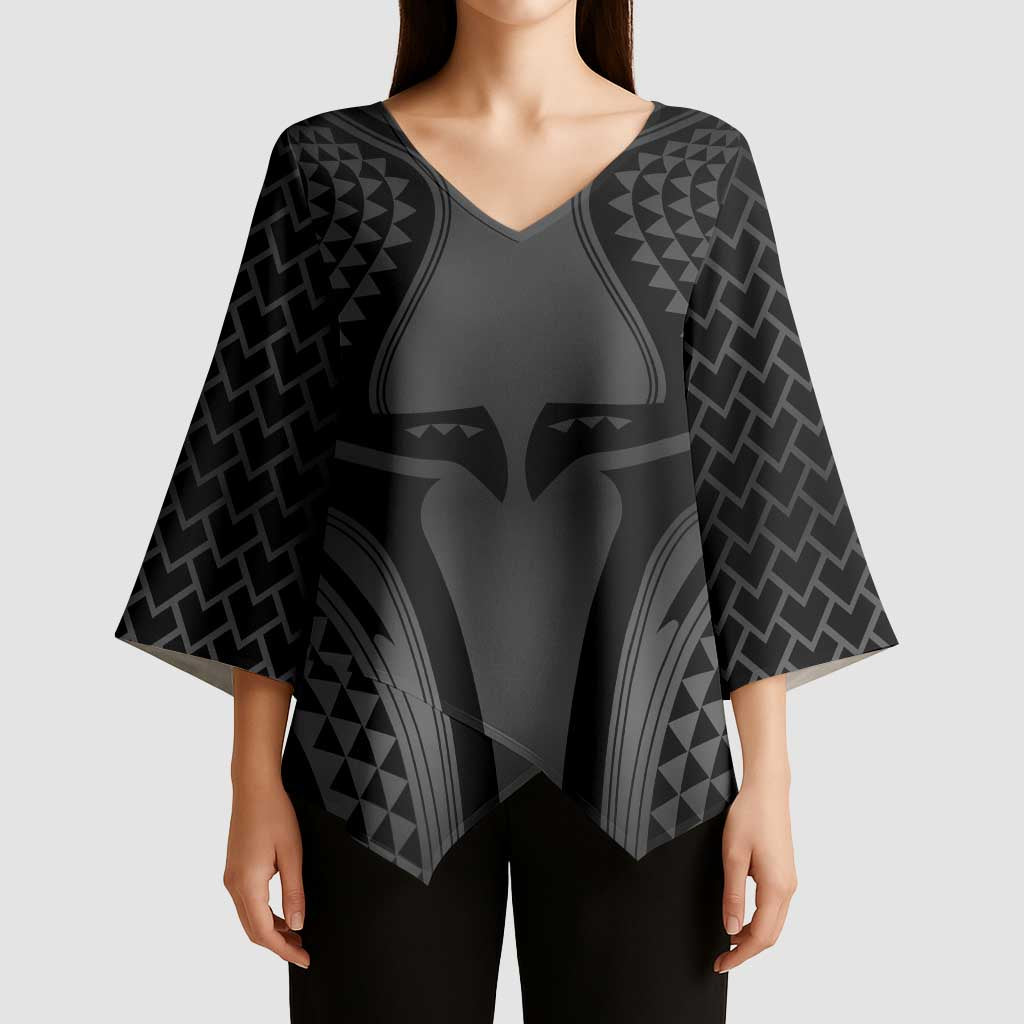 Hawaiian Kakau Art Tattoos Aquaman Style Kimono Sleeve Blouse Special Edition - Wonder Print Shop