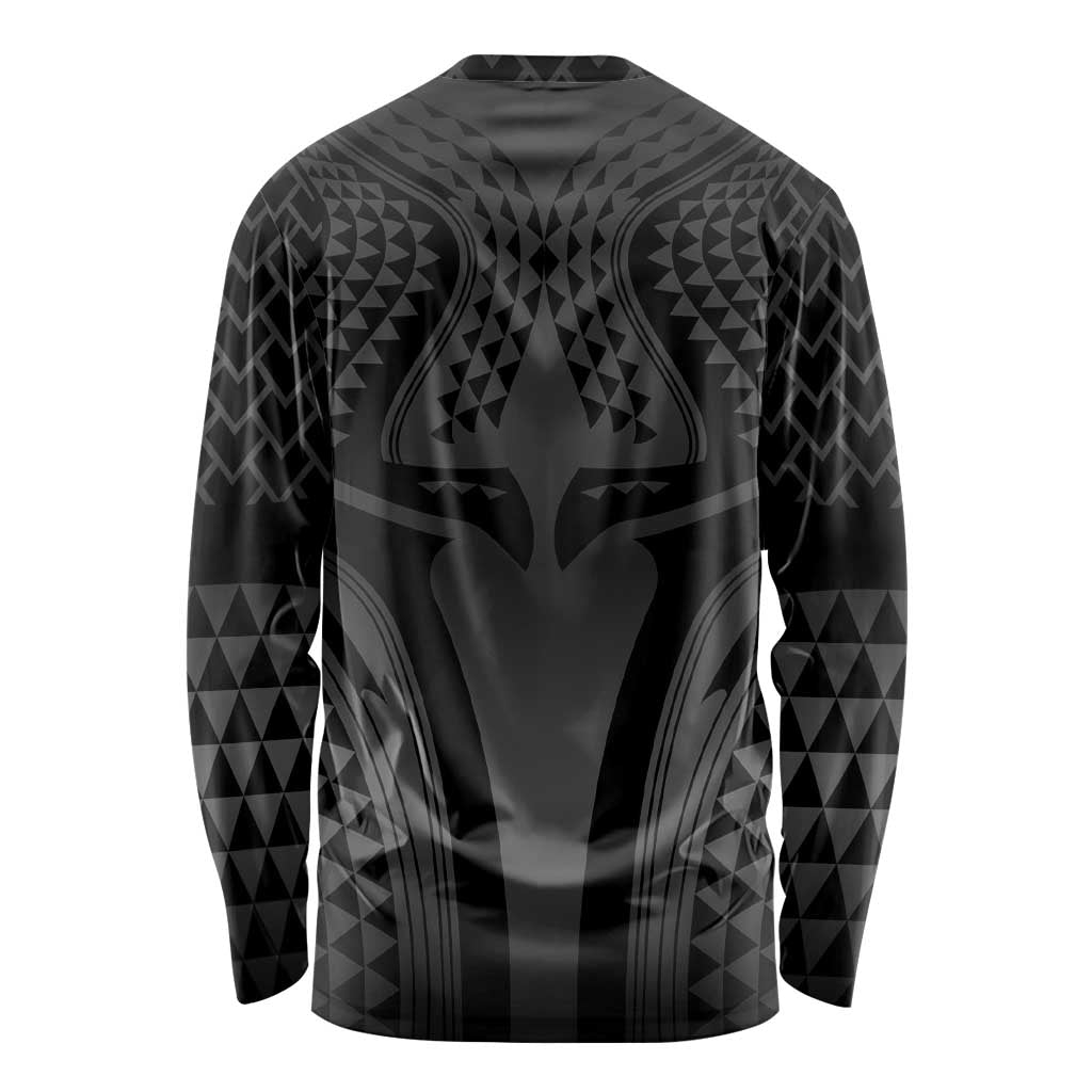Hawaiian Kakau Art Tattoos Aquaman Style Long Sleeve Shirt Special Edition - Wonder Print Shop