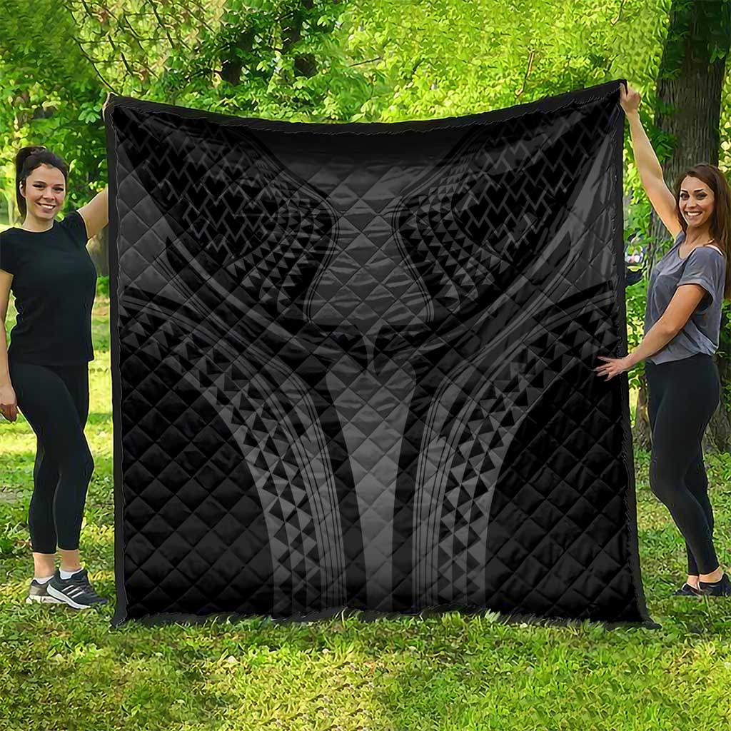 Hawaiian Kakau Art Tattoos Aquaman Style Quilt Special Edition - Wonder Print Shop