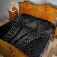 Hawaiian Kakau Art Tattoos Aquaman Style Quilt Special Edition - Wonder Print Shop