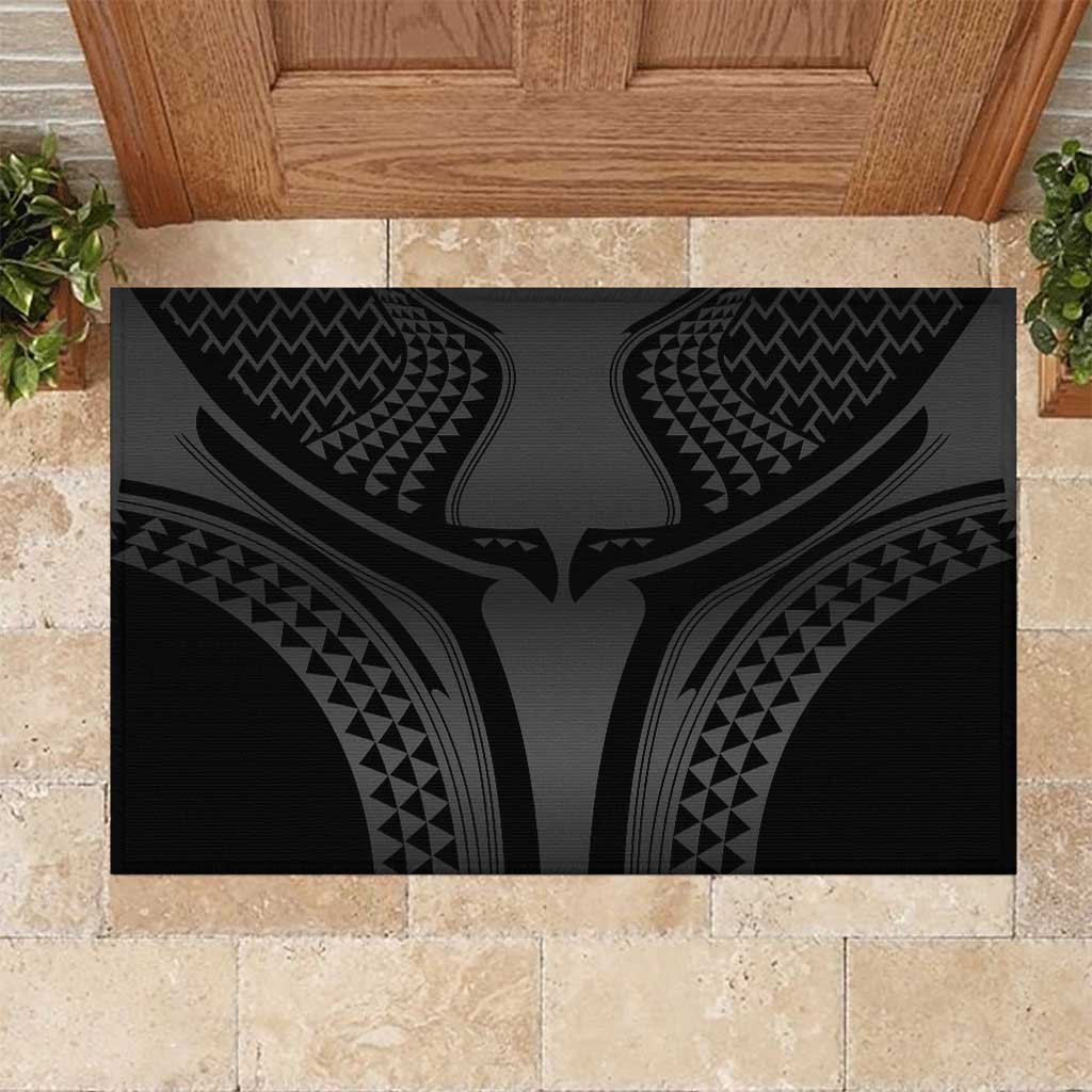Hawaiian Kakau Art Tattoos Aquaman Style Rubber Doormat Special Edition - Wonder Print Shop