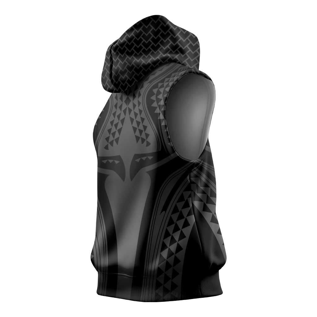 Hawaiian Kakau Art Tattoos Aquaman Style Sleeveless Hoodie Special Edition - Wonder Print Shop