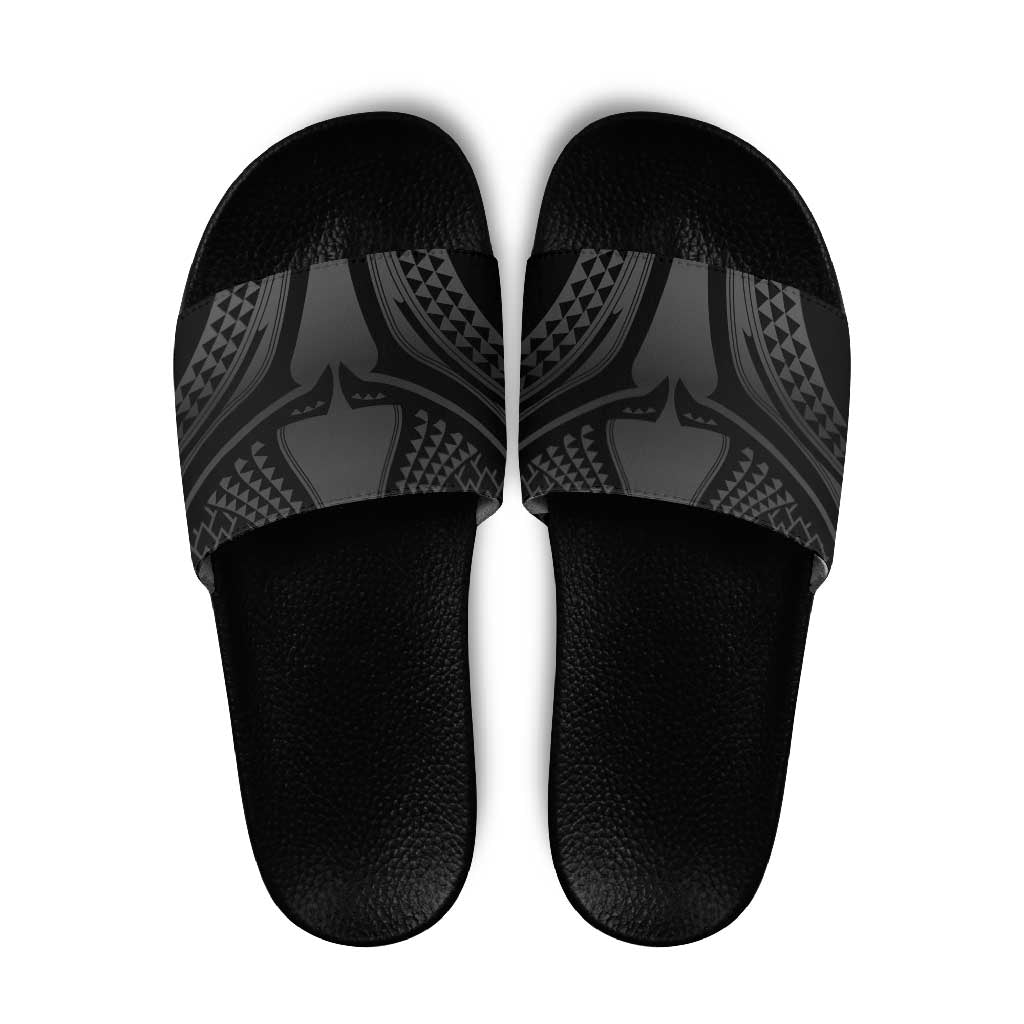 Hawaiian Kakau Art Tattoos Aquaman Style Slide Sandals Special Edition - Wonder Print Shop