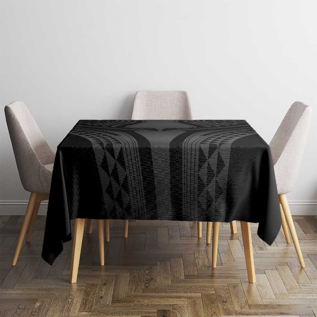 Hawaiian Kakau Art Tattoos Aquaman Style Tablecloth Special Edition - Wonder Print Shop