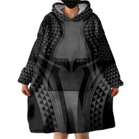 Hawaiian Kakau Art Tattoos Aquaman Style Wearable Blanket Hoodie Special Edition - Wonder Print Shop