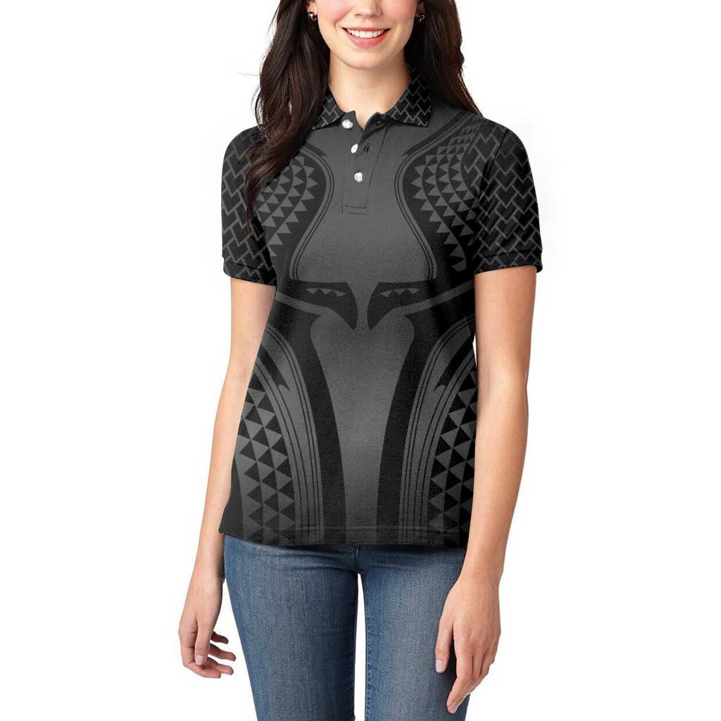 Hawaiian Kakau Art Tattoos Aquaman Style Women Polo Shirt Special Edition - Wonder Print Shop