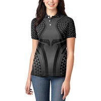 Hawaiian Kakau Art Tattoos Aquaman Style Women Polo Shirt Special Edition - Wonder Print Shop