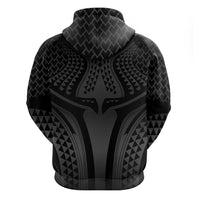Hawaiian Kakau Art Tattoos Aquaman Style Zip Hoodie Special Edition - Wonder Print Shop
