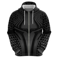 Hawaiian Kakau Art Tattoos Aquaman Style Zip Hoodie Special Edition - Wonder Print Shop