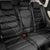 Hawaiian Kakau Art Tattoos Aquaman Style Back Car Seat Cover Black Version - Wonder Print Shop