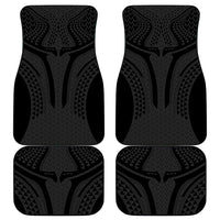 Hawaiian Kakau Art Tattoos Aquaman Style Car Mats Black Version - Wonder Print Shop