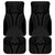 Hawaiian Kakau Art Tattoos Aquaman Style Car Mats Black Version - Wonder Print Shop