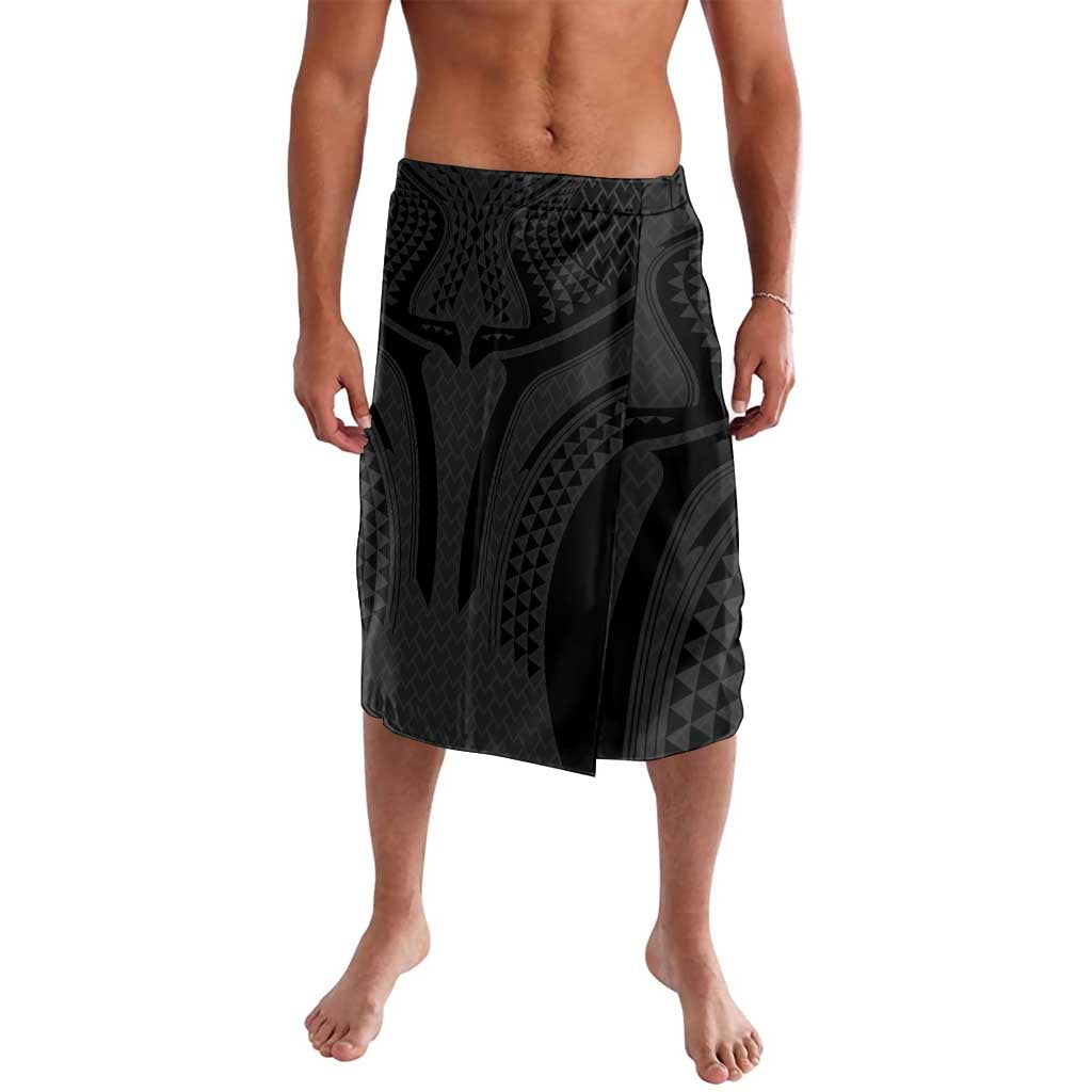 Hawaiian Kakau Art Tattoos Aquaman Style Lavalava Black Version - Wonder Print Shop