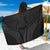 Hawaiian Kakau Art Tattoos Aquaman Style Sarong Black Version - Wonder Print Shop
