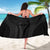 Hawaiian Kakau Art Tattoos Aquaman Style Sarong Black Version - Wonder Print Shop