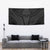 Hawaiian Kakau Art Tattoos Aquaman Style Tapestry Black Version - Wonder Print Shop