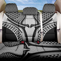 Hawaiian Kakau Art Tattoos Aquaman Style Back Car Seat Cover White Version - Wonder Print Shop