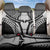 Hawaiian Kakau Art Tattoos Aquaman Style Back Car Seat Cover White Version - Wonder Print Shop
