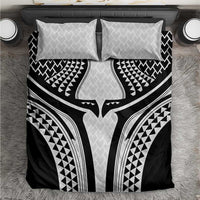 Hawaiian Kakau Art Tattoos Aquaman Style Bedding Set White Version - Wonder Print Shop