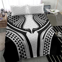 Hawaiian Kakau Art Tattoos Aquaman Style Bedding Set White Version - Wonder Print Shop