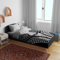 Hawaiian Kakau Art Tattoos Aquaman Style Bedding Set White Version - Wonder Print Shop