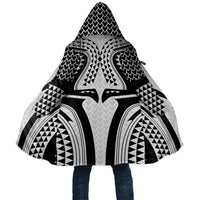 Hawaiian Kakau Art Tattoos Aquaman Style Cloak White Version - Wonder Print Shop