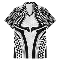 Hawaiian Kakau Art Tattoos Aquaman Style Family Matching Mermaid Dress and Hawaiian Shirt White Version - Wonder Print Shop