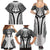 Hawaiian Kakau Art Tattoos Aquaman Style Family Matching Summer Maxi Dress and Hawaiian Shirt White Version - Wonder Print Shop