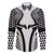 Hawaiian Kakau Art Tattoos Aquaman Style Family Matching Summer Maxi Dress and Hawaiian Shirt White Version - Wonder Print Shop