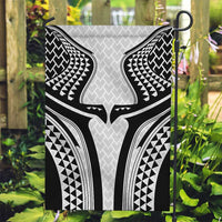 Hawaiian Kakau Art Tattoos Aquaman Style Garden Flag White Version - Wonder Print Shop