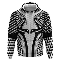 Hawaiian Kakau Art Tattoos Aquaman Style Hoodie White Version - Wonder Print Shop